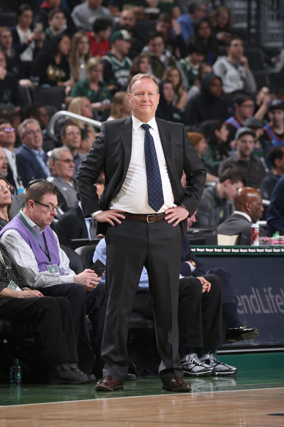 Mike Budenholzer (Photo by Gary Dineen/NBAE via Getty Images)