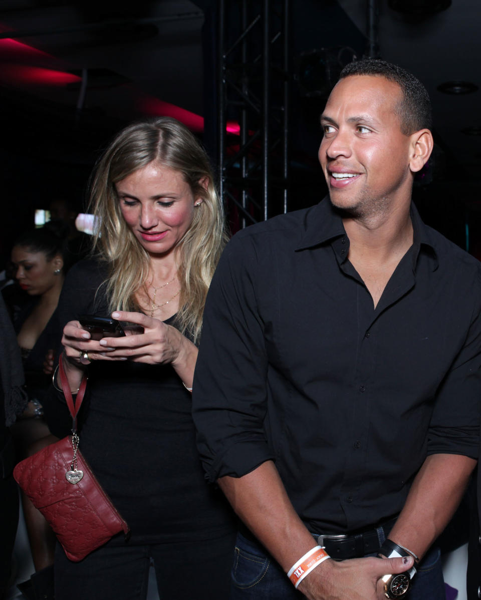 Cameron Diaz and Alex Rodriguez