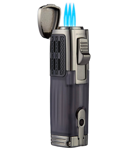 8. TOMOLO Triple Jet Flame Torch Lighter