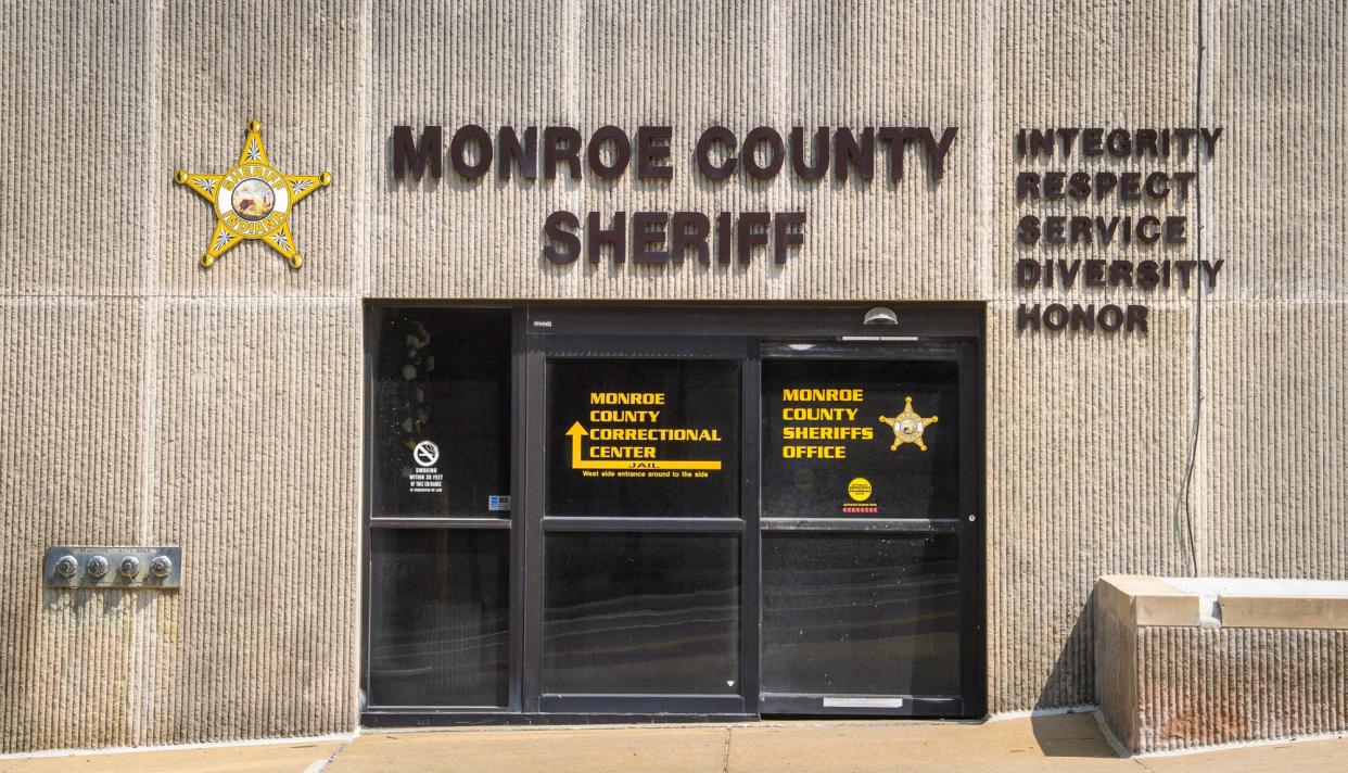 Monroe County sheriff's department in 2022.