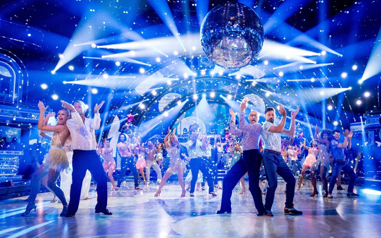 The opening group dance for Strictly 2022 - BBC/Guy Levy