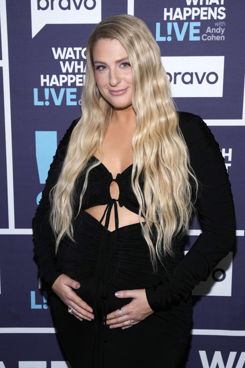 WATCH WHAT HAPPENS LIVE WITH ANDY COHEN -- Episode 20079 -- Pictured: Meghan Trainor -- (Photo by: Charles Sykes/Bravo via Getty Images)