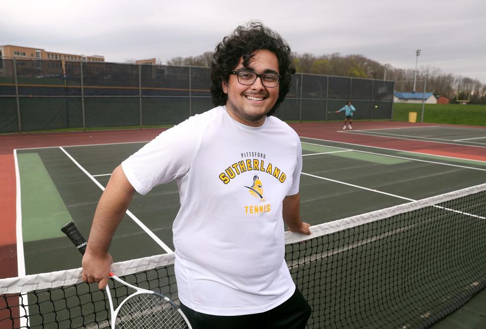 Pittsford Sutherland tennis player Muneeb Aslam is observing Ramadan and fasting during daylight hours.