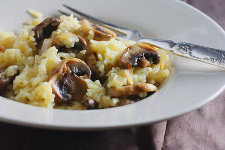 Orzo with Mushrooms