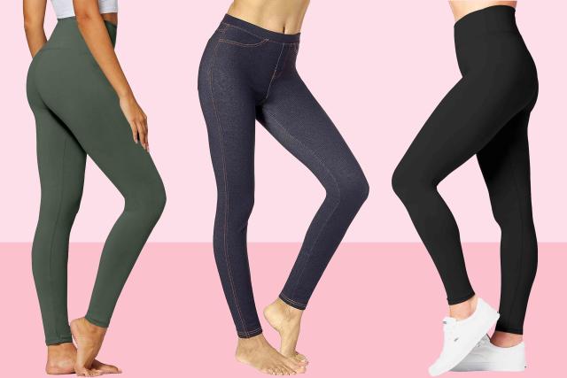 Ms. Soft Tights Leggings High Waist Pants Side Pocket Yoga Pants