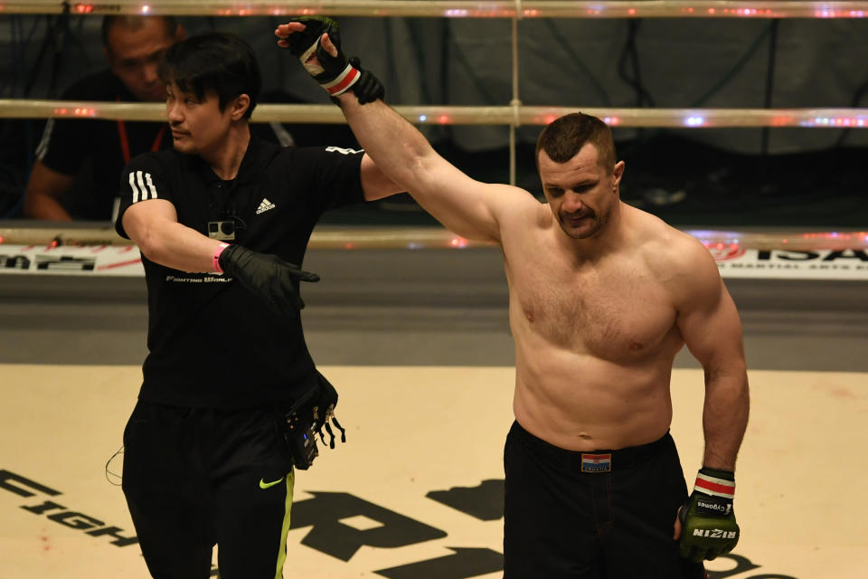 A stroke will keep Mirko Cro Cop from fighting again.