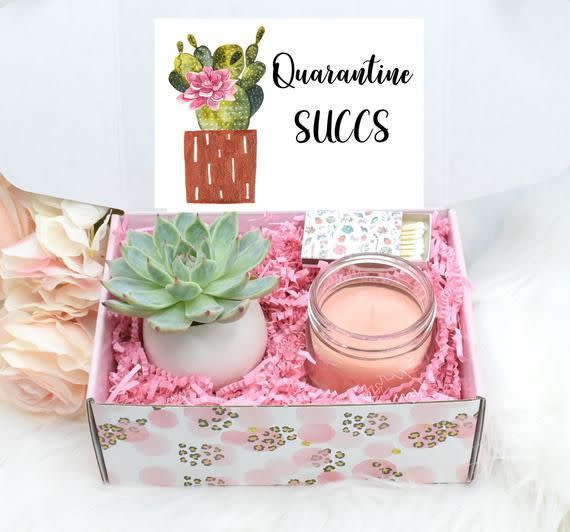 13) Succulent Gift Box