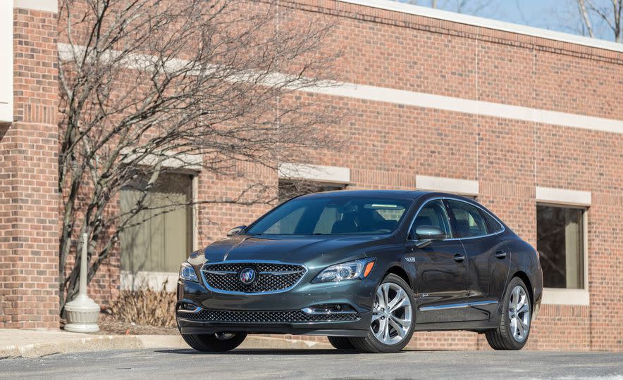 <p>Sharing its name with a town in Wisconsin and its Detroit-Hamtramck production location with the related Chevrolet Impala, the Buick LaCrosse large sedan will cease production in March 2019 for the U.S.</p>