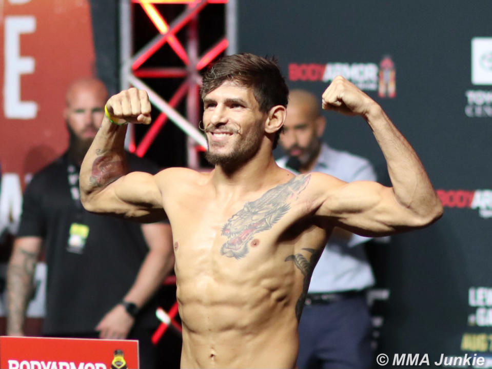 anderson dos santos ufc 265 ceremonial weigh-in