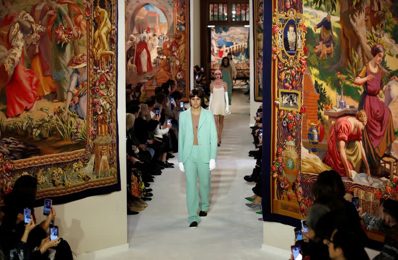 Lanvin collection show at Paris Fashion Week