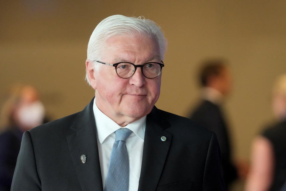 Bundespräsident Frank-Walter Steinmeier im Juni in Riga (Bild: REUTERS/Ints Kalnins)