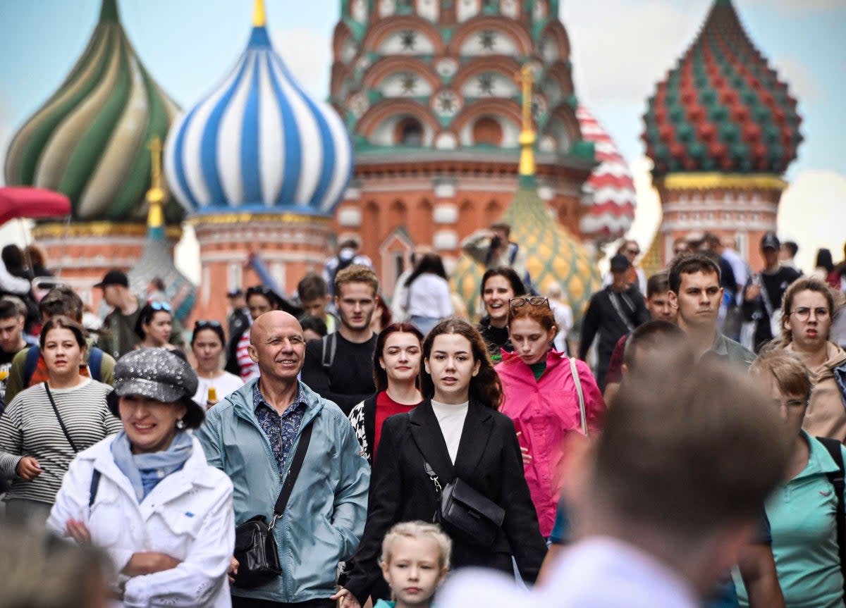 Moscow’s Red Square  (AFP via Getty Images)