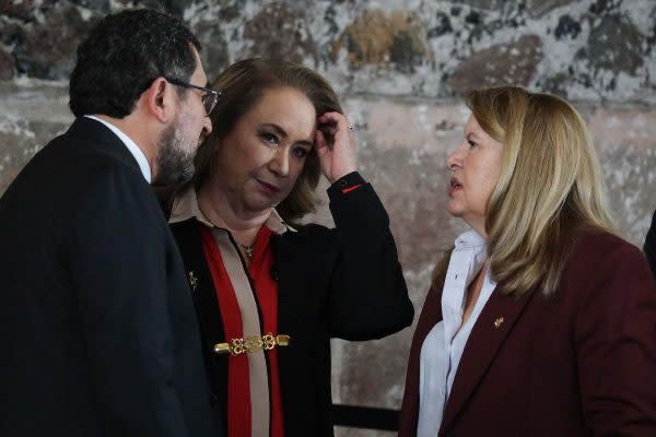 ministra yasmín esquivel en los foros sobre la reforma al poder judicial