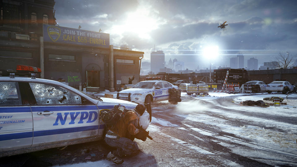 This video game image released by Ubisoft shows a scene from "Tom Clancy's The Division." (AP Photo/Ubisoft)