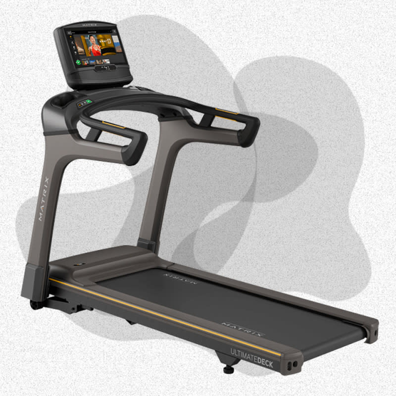 <p>Courtesy of Johnson Fitness & Wellness</p><p>If you’re serious about running, you’re going to want a treadmill that can challenge you. Matrix treadmills, including the T30 model, give you a wide running area with speeds up to 12.5mph, and they provide a challenge to each user thanks to great mechanical components and an awesome connectivity system in the XIR HD touchscreen. Available in 16- and 10-inch display options, the WiFi-connected, Bluetooth-enabled touchscreen system allows you to stream content from Netflix, YouTube, Spotify, and more to get you through long runs. It also allows you to link up with live and archived iFit classes to make sure no two workouts are the same.</p><p>[$4,399 (was $5,299); <a href="https://clicks.trx-hub.com/xid/arena_0b263_mensjournal?q=https%3A%2F%2Fshareasale.com%2Fr.cfm%3Fb%3D999%26u%3D1978857%26m%3D130729%26afftrack%3Djf-mj-quipmentforhomegym-jzavaleta-0923%26urllink%3Dwww.johnsonfitness.com%2FMatrix-T30-Treadmill-P37979.aspx%3Flfc%3DMXCXIR-02&event_type=click&p=https%3A%2F%2Fwww.mensjournal.com%2Fhealth-fitness%2Fjohnson-fitness-equipment-for-home-gym%3Fpartner%3Dyahoo&author=Jonathan%20Zavaleta&item_id=ci02ccb06ee000268f&page_type=Article%20Page&partner=yahoo&section=fitness%20equipment&site_id=cs02b334a3f0002583" rel="nofollow noopener" target="_blank" data-ylk="slk:johnsonfitness.com;elm:context_link;itc:0;sec:content-canvas" class="link ">johnsonfitness.com</a>]</p>