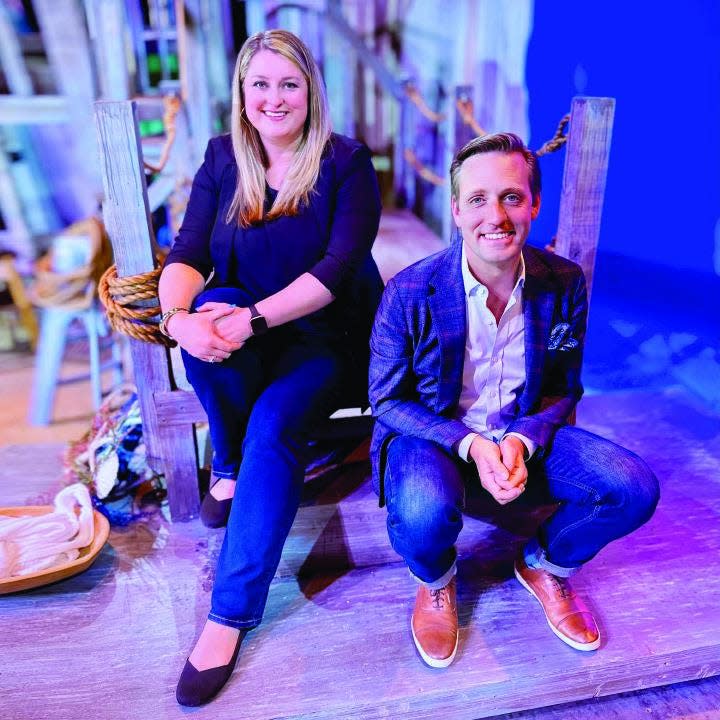 Managing Director Katie O’Kelly and Artistic Director Matt Giles work together to lead the South Carolina Children's Theatre in Greenville.