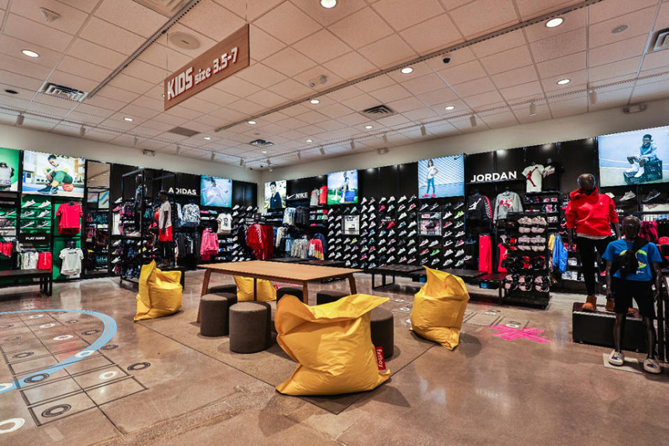 The Kids Foot Locker “House of Play” store in Miami. - Credit: Courtesy of Kids Foot Locker