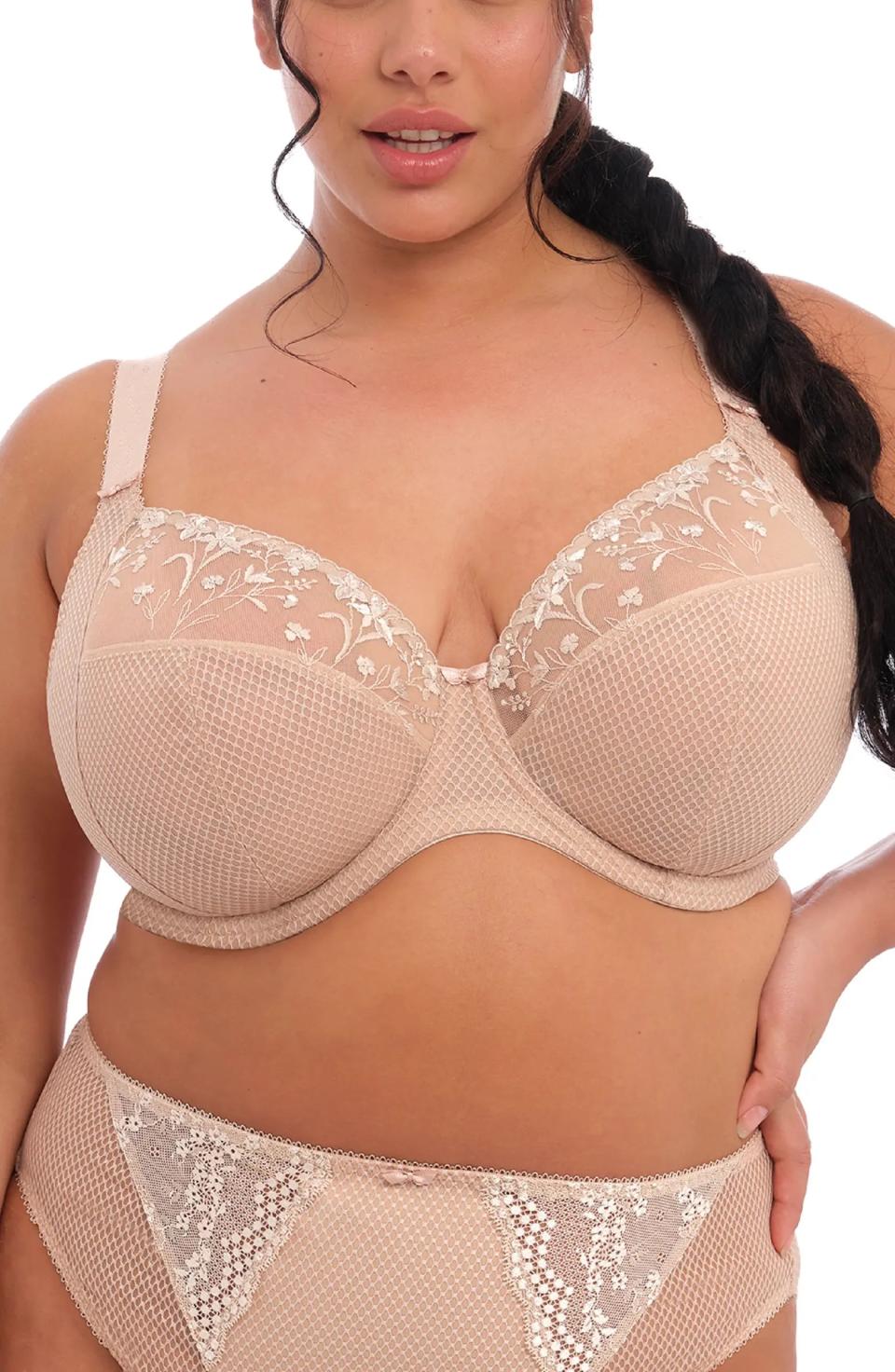 Elomi Charley Full Figure Underwire Plunge Bra