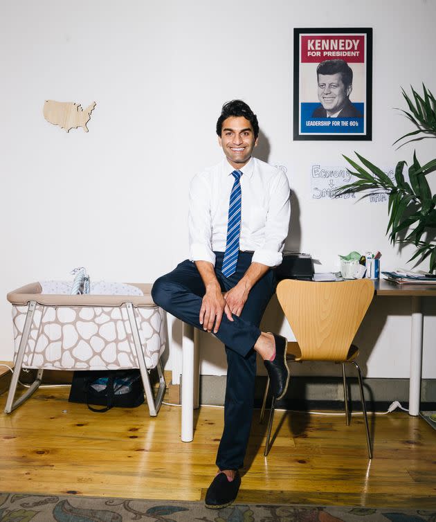 Suraj Patel, who has challenged Rep. Carolyn Maloney twice before, is hoping to capitalize on primary voters' hunger for change. (Photo: The Washington Post/Getty Images)