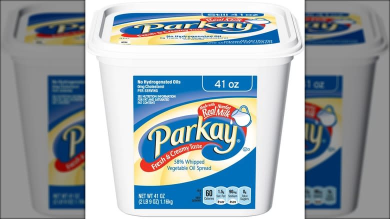 Parkay whipped vegetable oil spread