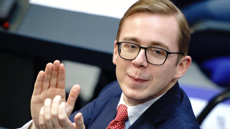 CDU-Bundestagsabgeordneter Philipp Amthor in Erklärungsnot.