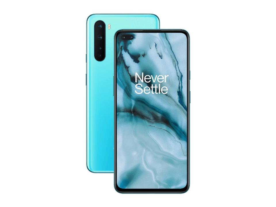 OnePlus nord (5G, 128GB) in Blue Marble: Was £379, now £291.99, Amazon.co.uk (OnePlus)