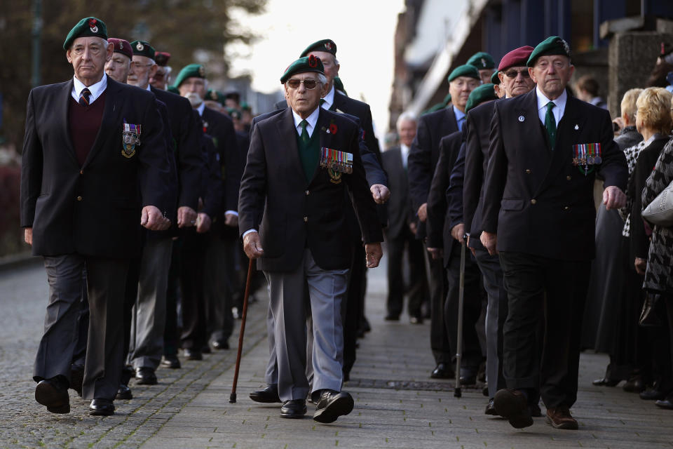 The UK Observes Remembrance Sunday