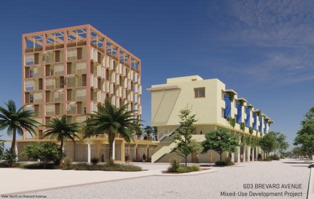 One potential project being considered for the old Cocoa City Hall location at 603 Brevard Avenue.