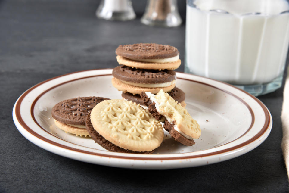 Cookies on a plate