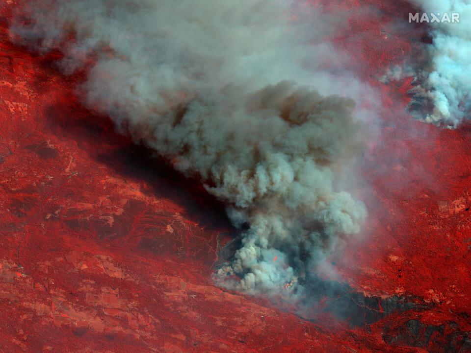 Caldor wildfire (via REUTERS)