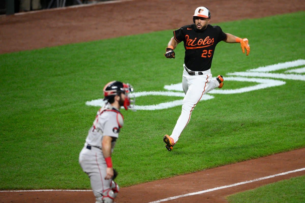 MEDIAS ROJAS-ORIOLES (AP)