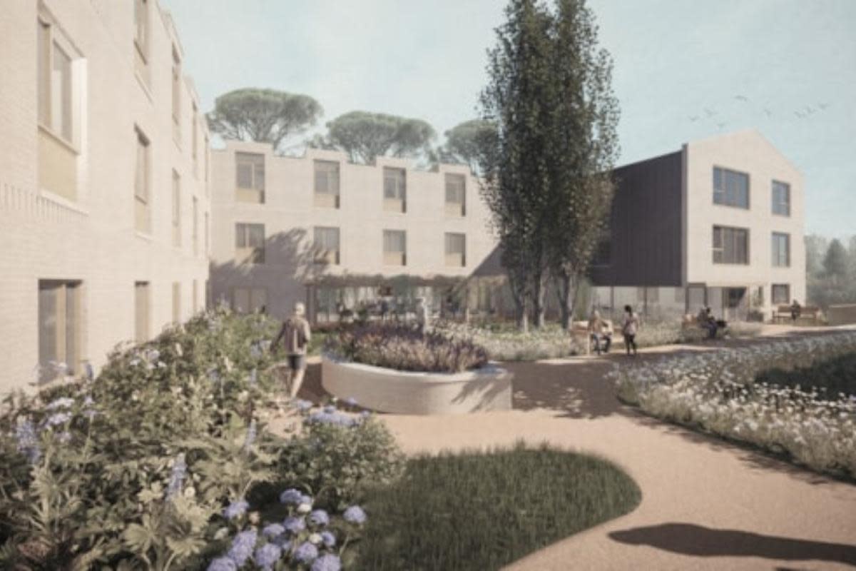A planning application has been submitted to Cornwall Council for the development <i>(Image: Hendra Court in Par)</i>