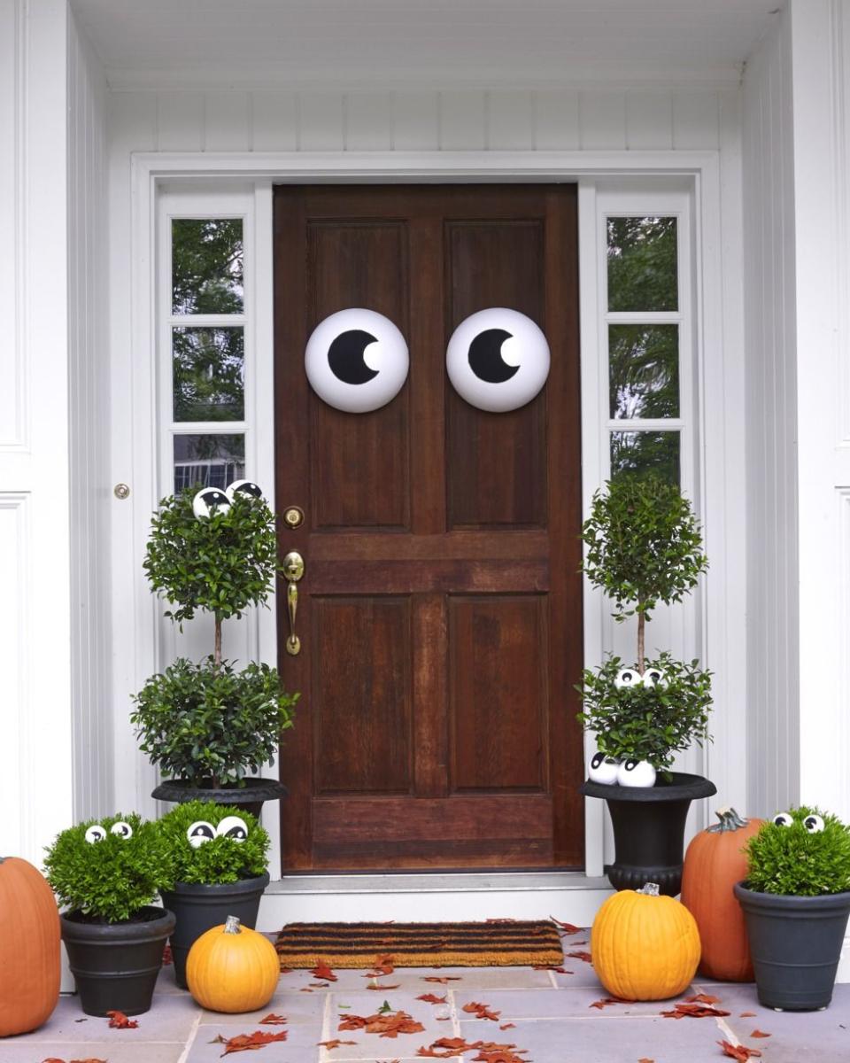 Googly Eyes Door Decor