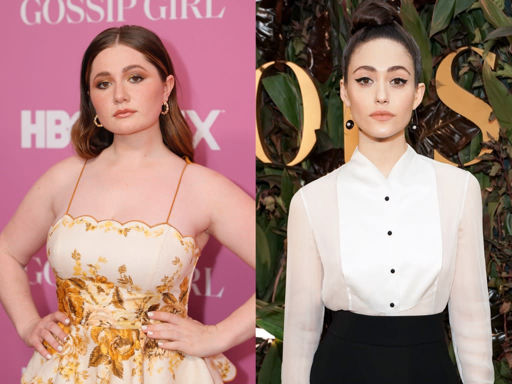 Actress Emma Kenney opens up about working with Emmy Rossum on Shameless.