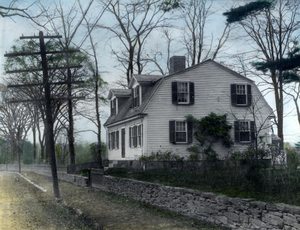 The Richard Godfrey House, pictured here in 1906, was built in 1750.