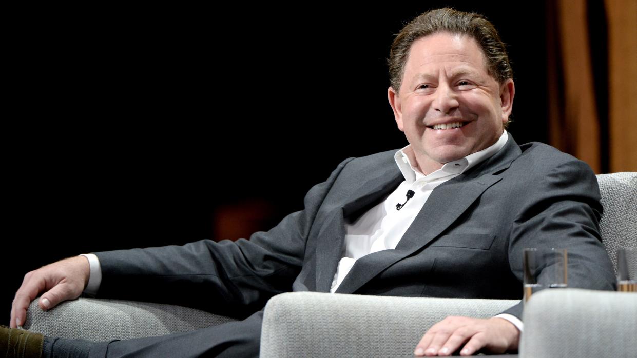  CEO of Activision Blizzard, Bobby Kotick, speaks onstage during "Managing Excellence: Getting Consistently Great Results" at the Vanity Fair New Establishment Summit at Yerba Buena Center for the Arts on October 19, 2016 in San Francisco, California. 