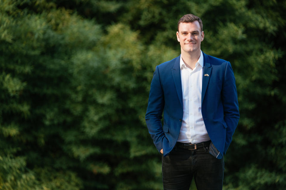 Playboy heir Cooper Hefner is running for California state Senate. (Photo: Courtesy of Cooper Hefner)