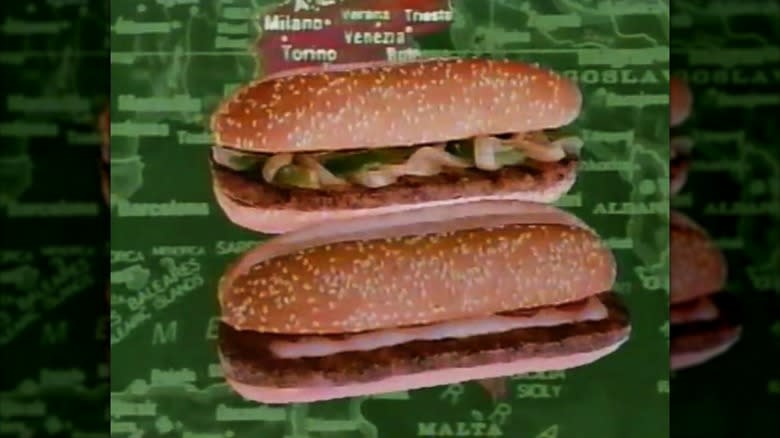 Burger King Italian Sausage Sandwich