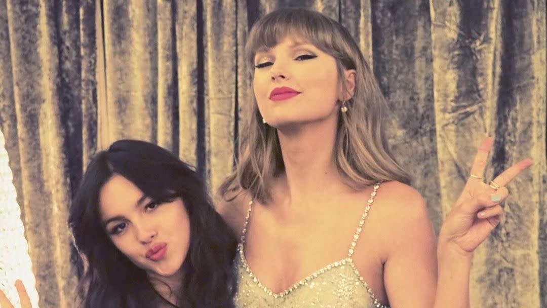 taylor swift and olivia rodrigo