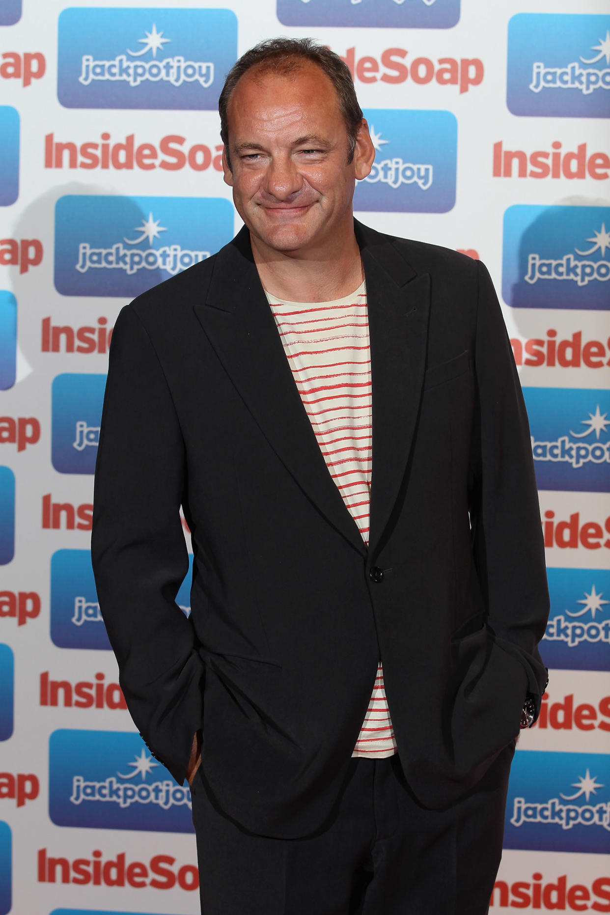 LONDON, ENGLAND - SEPTEMBER 26:  Actor Nick Miles from Emmerdale attends the Inside Soap Awards 2011 at Gilgamesh on September 26, 2011 in London, England.  (Photo by Mike Marsland/WireImage)