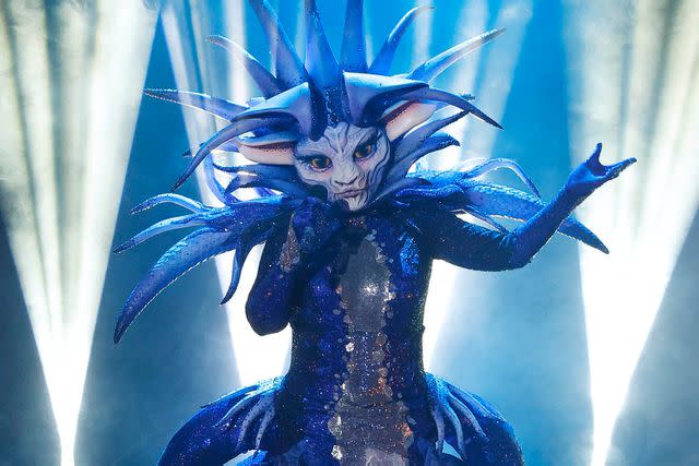 <p>Michael Becker / FOX</p> Sea Queen on 'The Masked Singer'