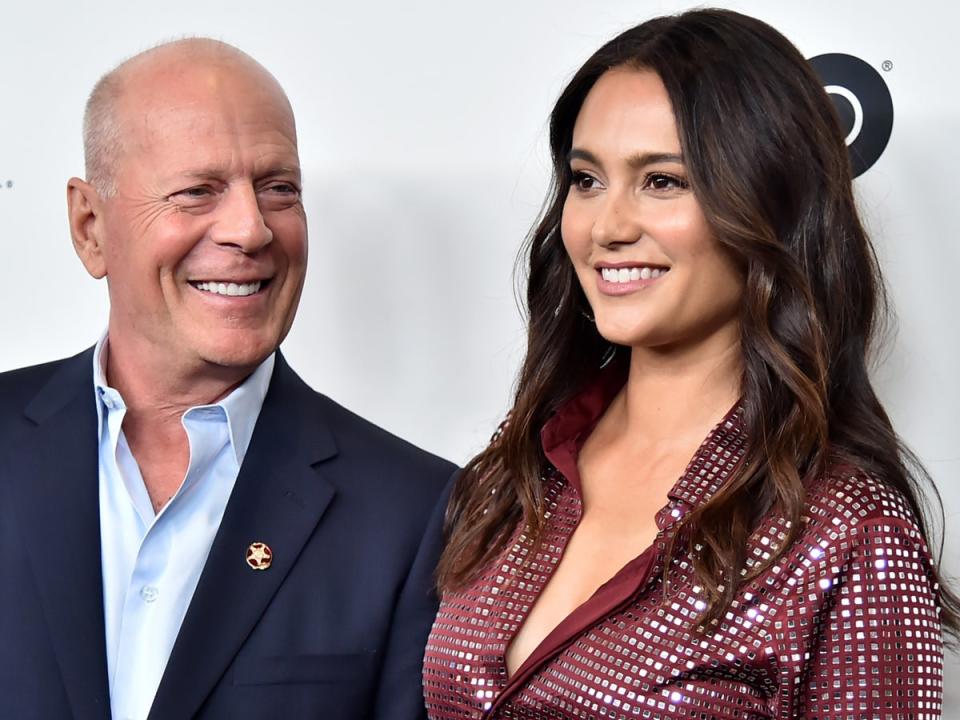 Bruce Willis and Emma Heming Willis (Getty Images for Film at Lincoln)