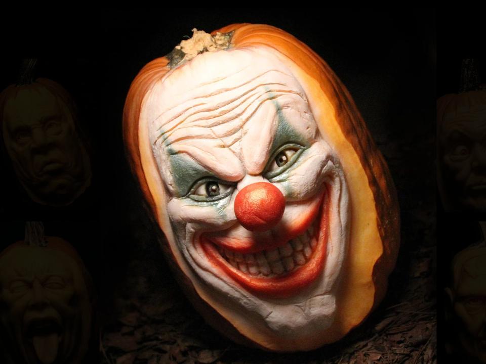 clown pumpkin