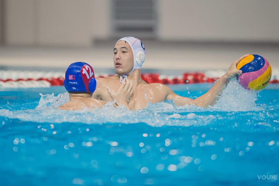 Singapore water polo player Paul Tan in action during his previous national-team stint in 2016. (PHOTO: Facebook/Voux Photography)