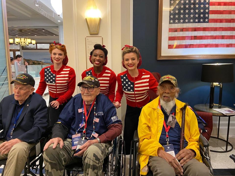 Thomas Bostick was invited on a Soaring Valor flight to visit the National World War II Museum in 2022, at 98 years old.