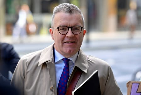 FILE PHOTO: Britain's Deputy Leader of the Labour Party Tom Watson arrives at Labour's National Executive Committee meeting, in London