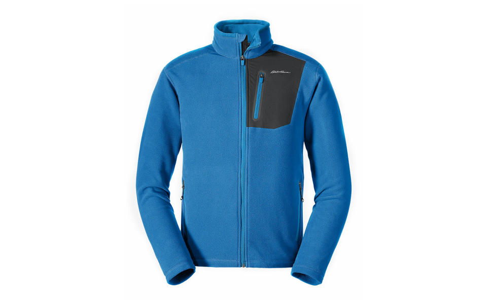 <p>Heading outdoors in during colder months calls for layering, and this full-zip fleece jacket is perfect for that. It offers lightweight protection and can fit comfortable under a winter coat or rain jacket.</p> <p><strong>To buy:</strong> <a rel="nofollow noopener" href="http://www.anrdoezrs.net/links/8029122/type/dlg/sid/POFasG1LHOAANov8/http://www.eddiebauer.com/product/men--39-s-cloud-layer-pro-full-zip-jacket/12950341/_/A-ebSku_0290140182000070__12950341_catalog10002_en__US?showProducts=&backToCat=Fleece&previousPage=SCAT&tab=&color=100" target="_blank" data-ylk="slk:eddiebauer.com;elm:context_link;itc:0;sec:content-canvas" class="link ">eddiebauer.com</a>; $80</p>