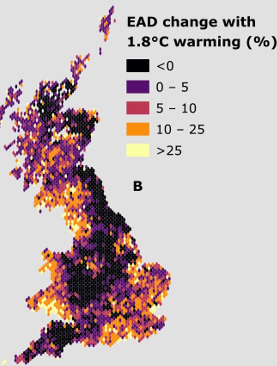 Map B (Fathom/University of Bristol)