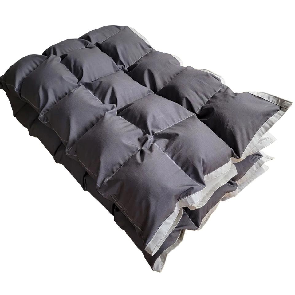 SensaCalm Comfort Weighted comforter in gray