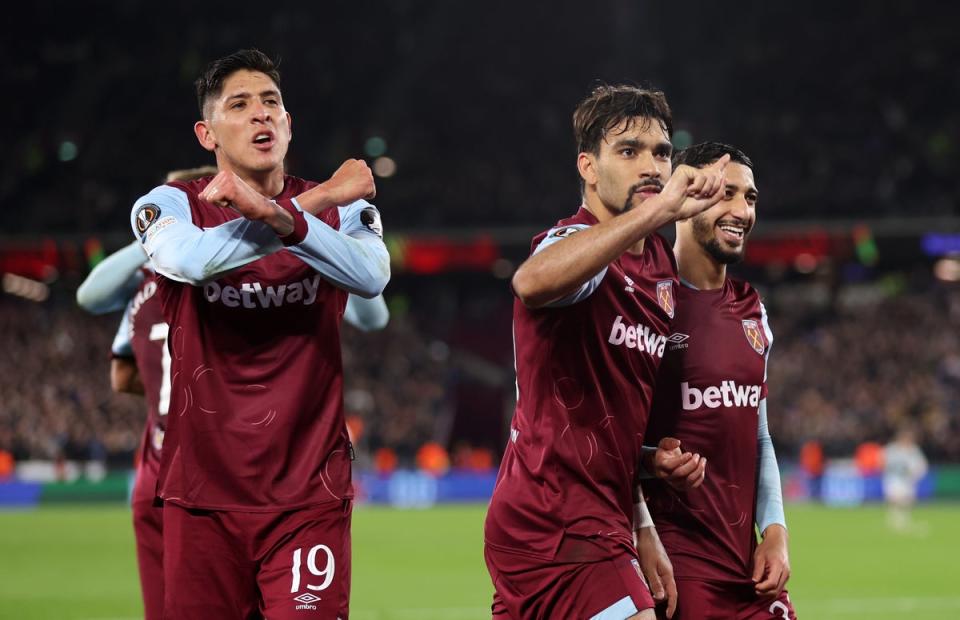 Stardust: Paqueta stepped up to score a fine volley (Getty Images)